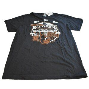 Baltimore Orioles Men's XL Inner Harbor Short Sleeve T-Shirt Majestic NWT